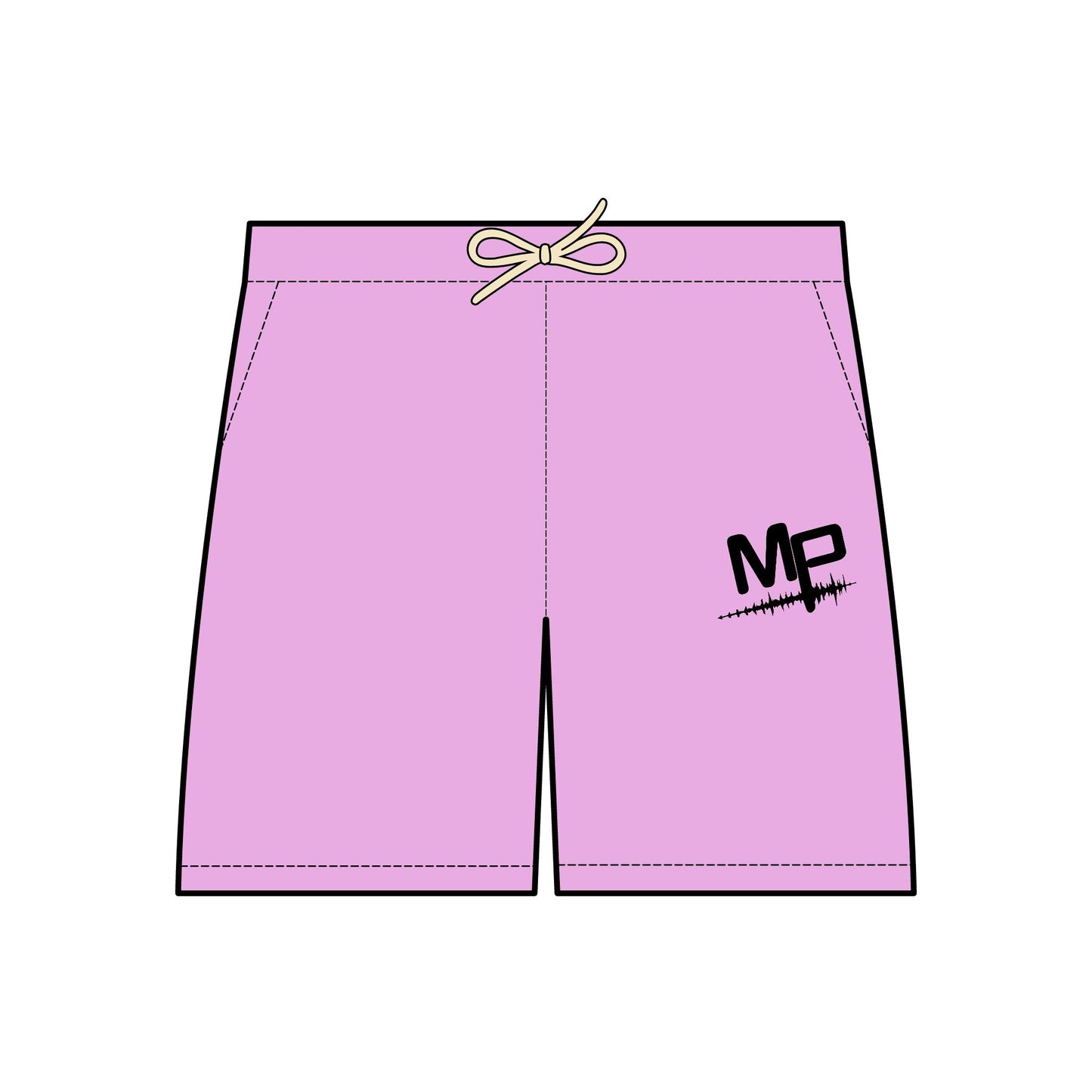 MP Unisex Garment-Dyed Lightweight Fleece Sweat Shorts