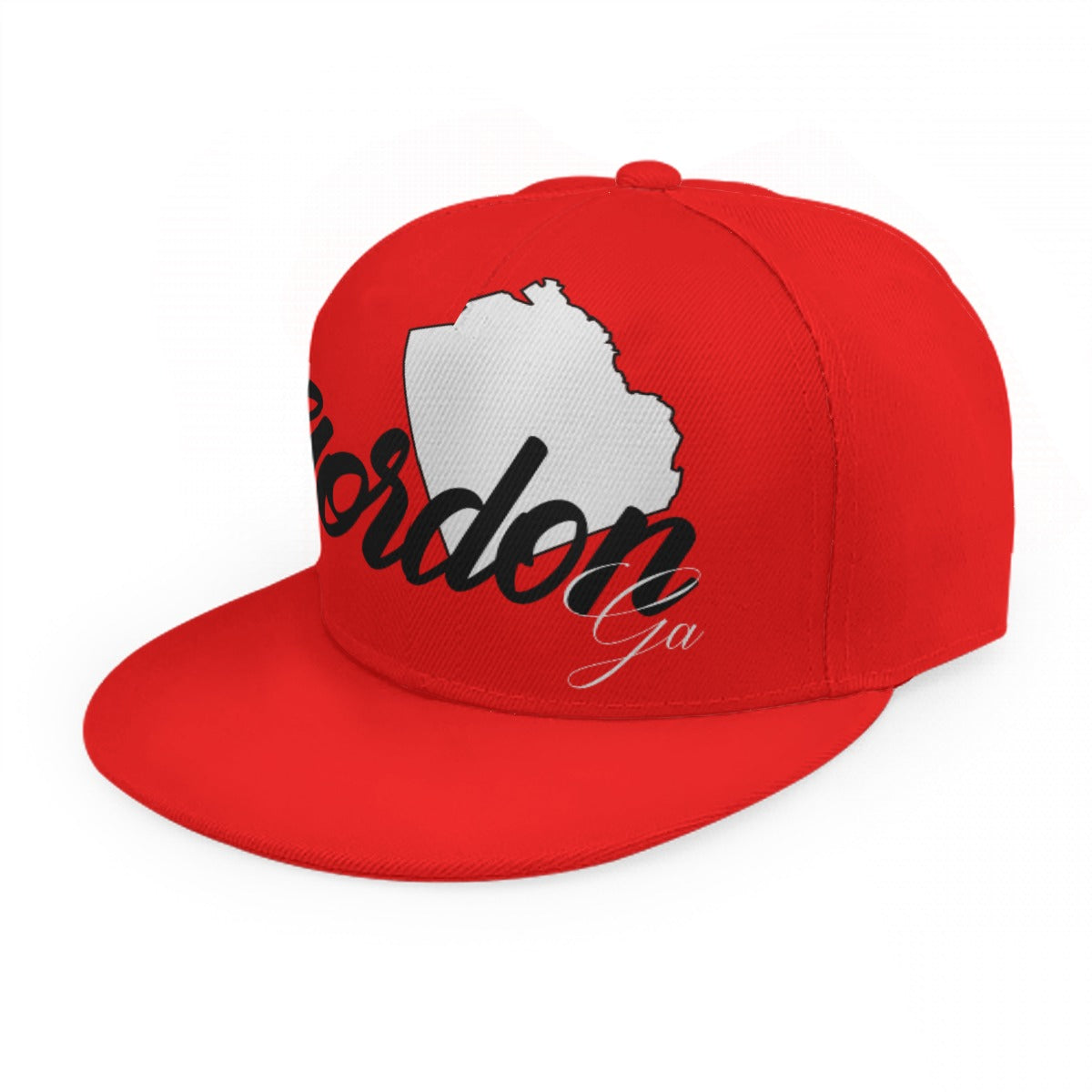 Gordon, Ga Baseball Cap With Flat Brim