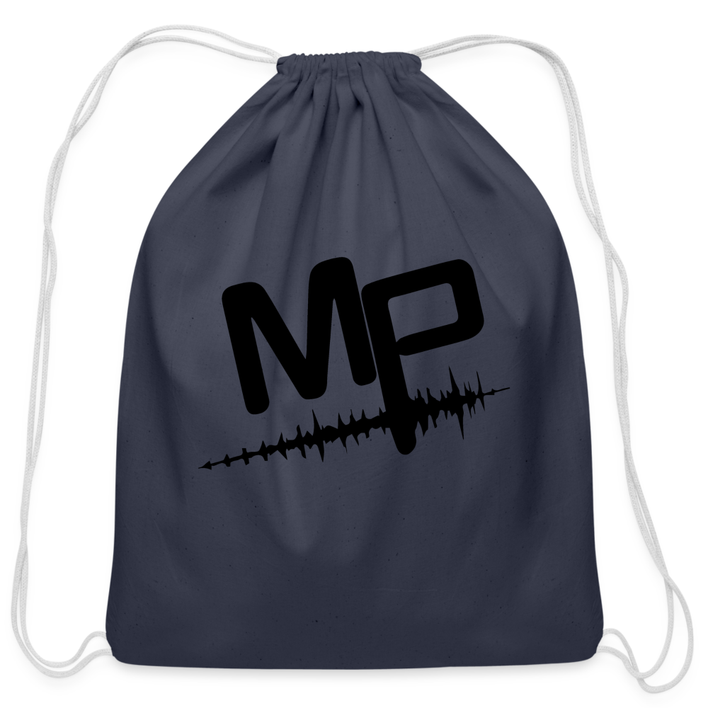 MP Cotton Drawstring Bag - navy