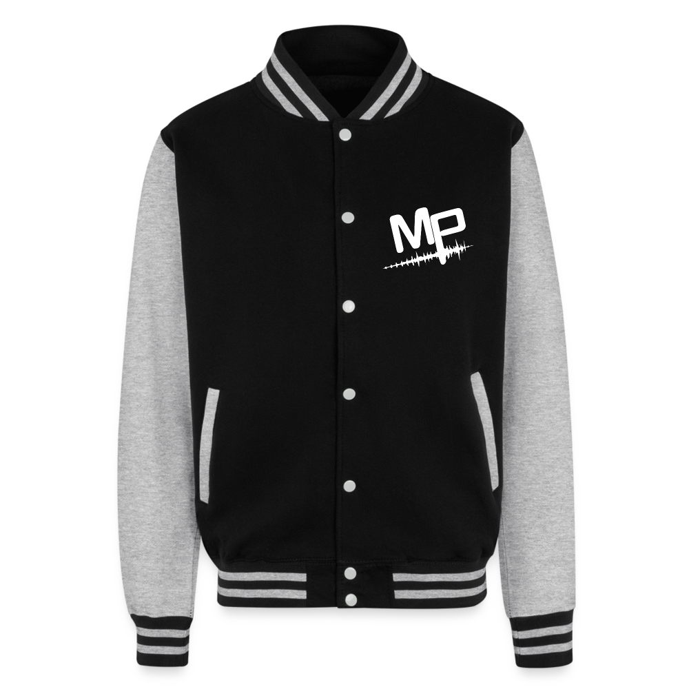Maximum Potential Letterman Jacket - black/heather grey