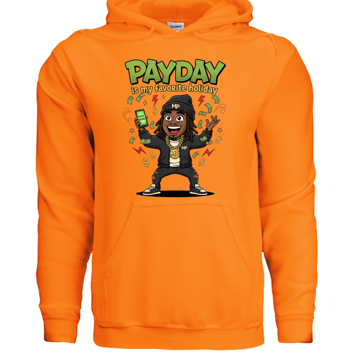 SAFETY ORANGE - FRONT