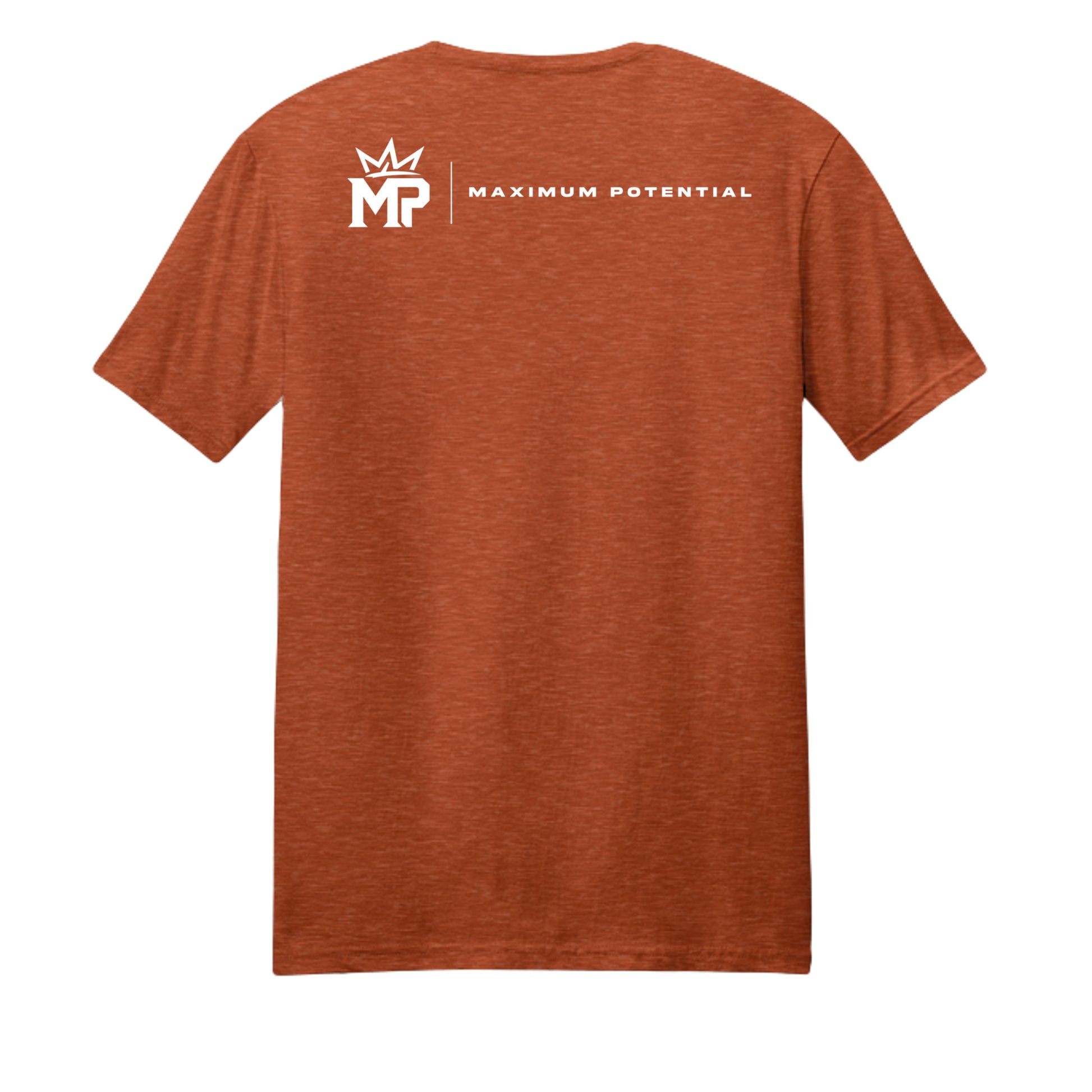 Deep Orange Heather - DM108 - BACK